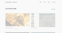 Desktop Screenshot of everardfindlay.com